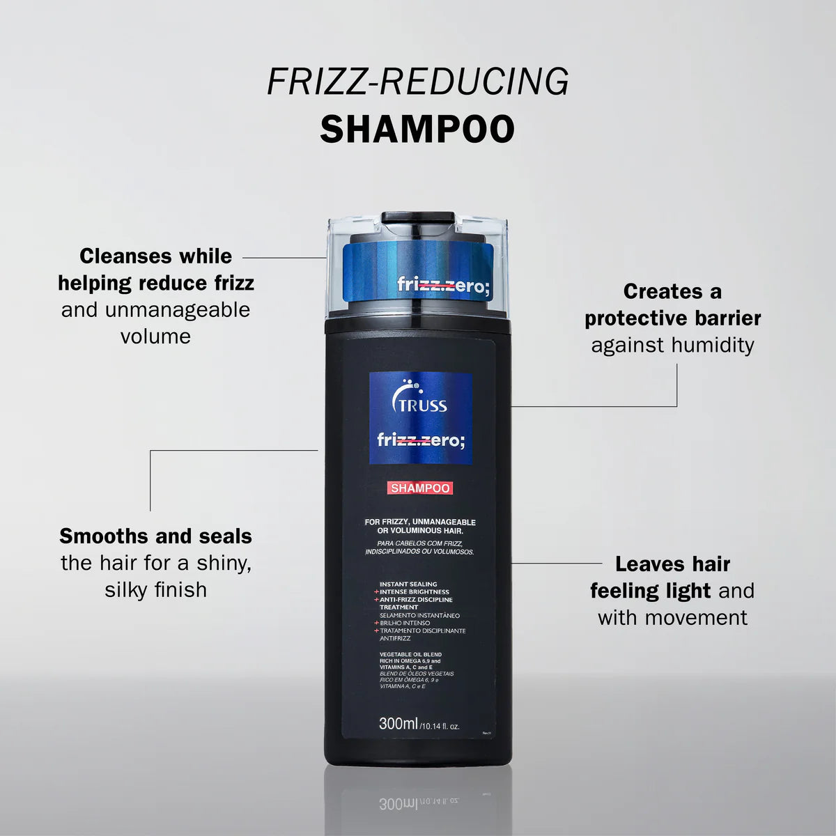 Frizz Zero Shampoo 300ML TRUSS