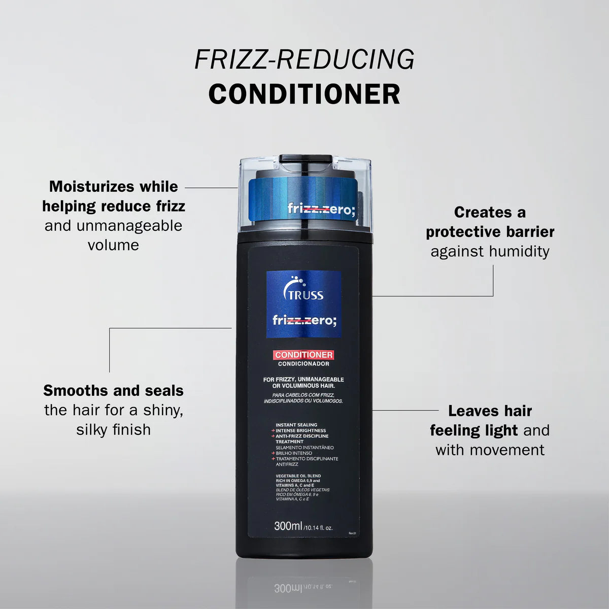 Frizz Zero Conditioner 300ML TRUSS